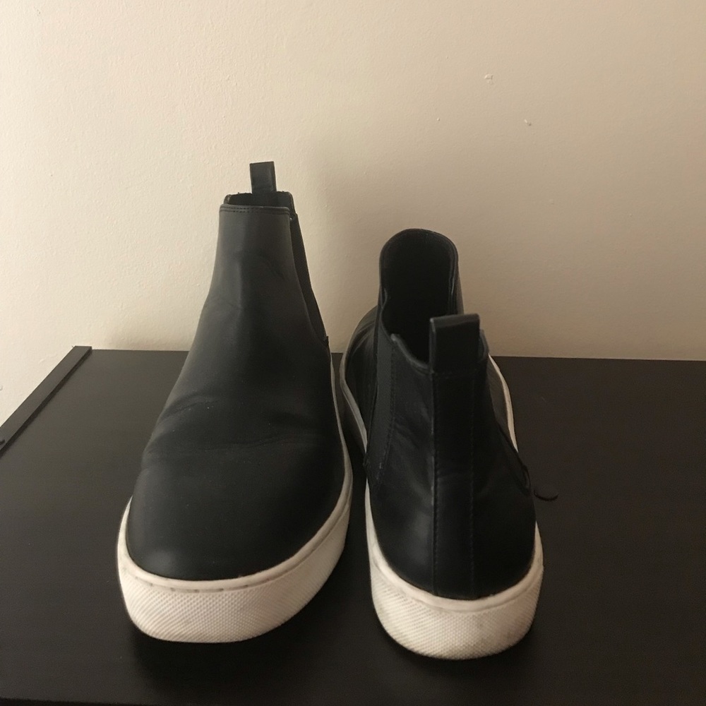 Black sneakers